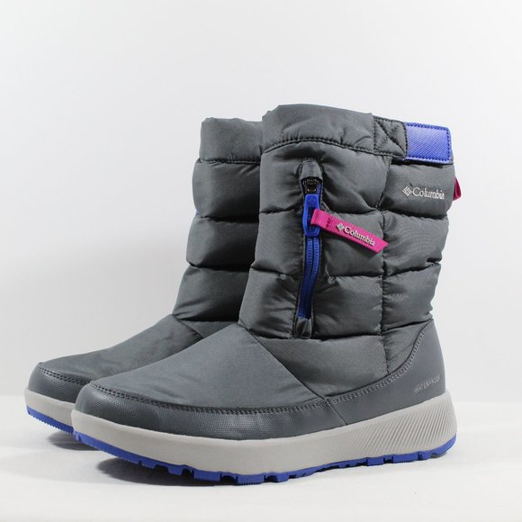 Columbia Women's Paninaro Omni-Heat Pull-On Winter Boots - Gray 9.5M - Picture 1 of 6